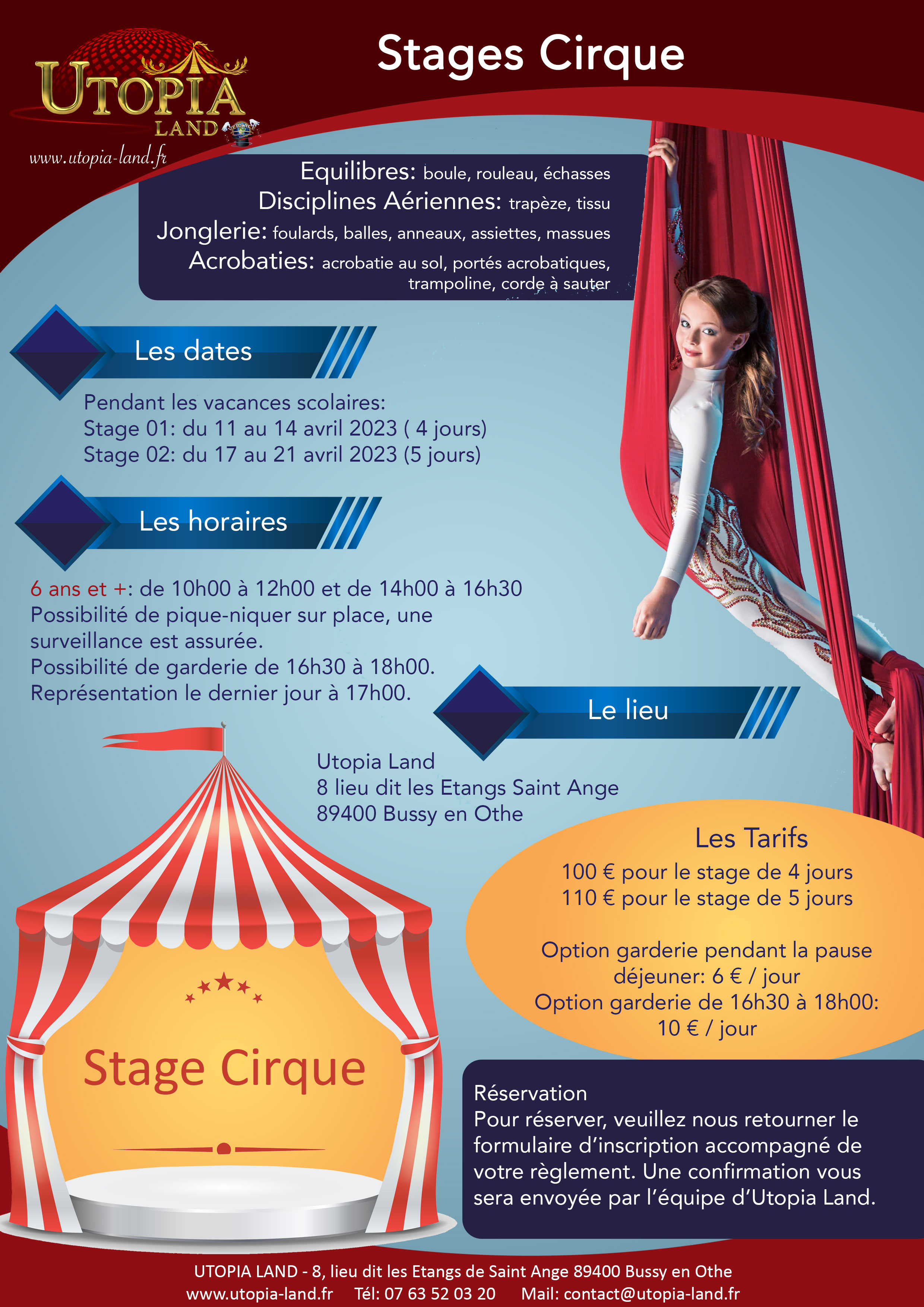 Stage Cirque 89